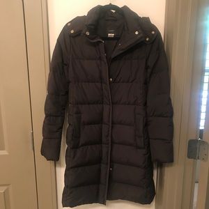 Black J. Crew puffer jacket